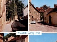 Gornji grad. Razglednica 1960-ih godina